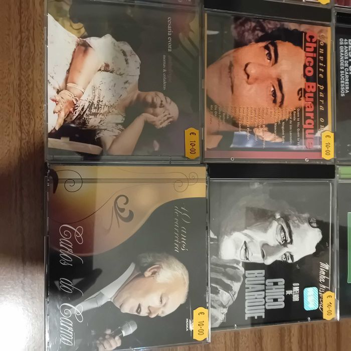 Música em Cd O Melhor De Artistas Nacionais e Brasileiros Letra C.