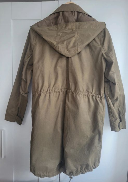 Kurtka płaszczyk Parka khaki H&M L.o.g.g