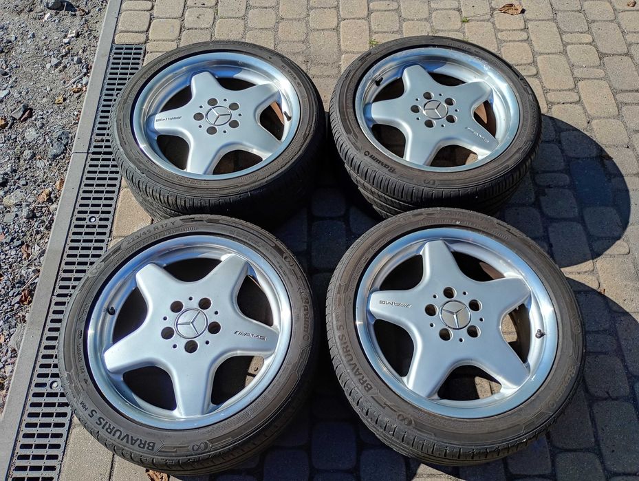 Alufelgi koła letnie 17'' 5x112 Et37 7,5jx17 8,5jx17 Mercedes AMG