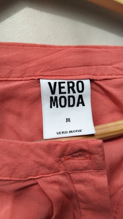 Koralowa bluzka/ koszula Vero Moda super wiskoza rozmiar L/40
