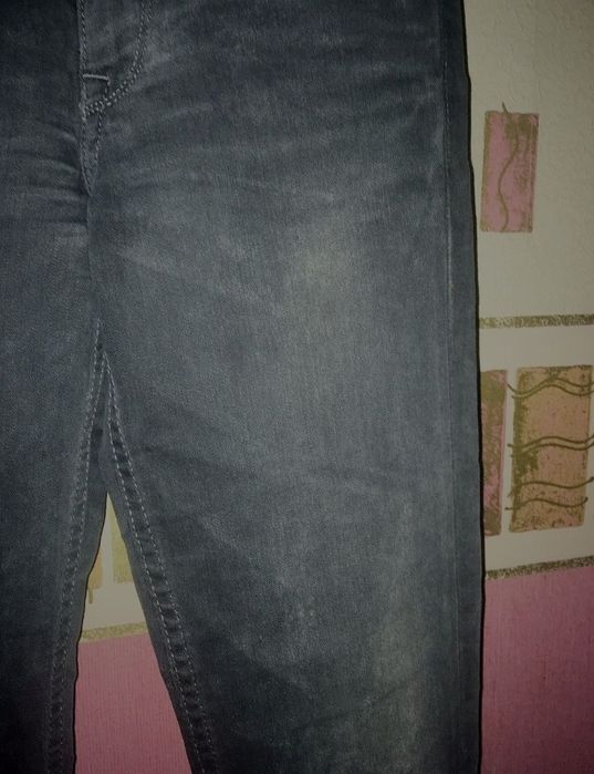 Szare Spodnie Dżinsy Rurki Jeansy Skinny H&M. Nowe. Xs