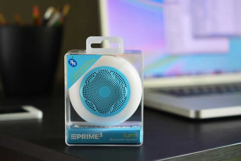 Głośnik przenośny “LUMI” ABT12BL - biało-niebieski