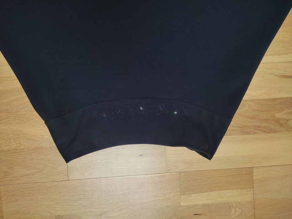 granatowa spódnica 140