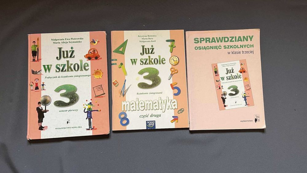 Zestaw książek „Już w szkole 3”