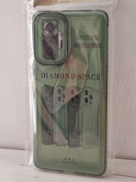 Crystal Diamond 2mm Case do Xiaomi Redmi Note 10 Pro/Note 10 Pro Max
