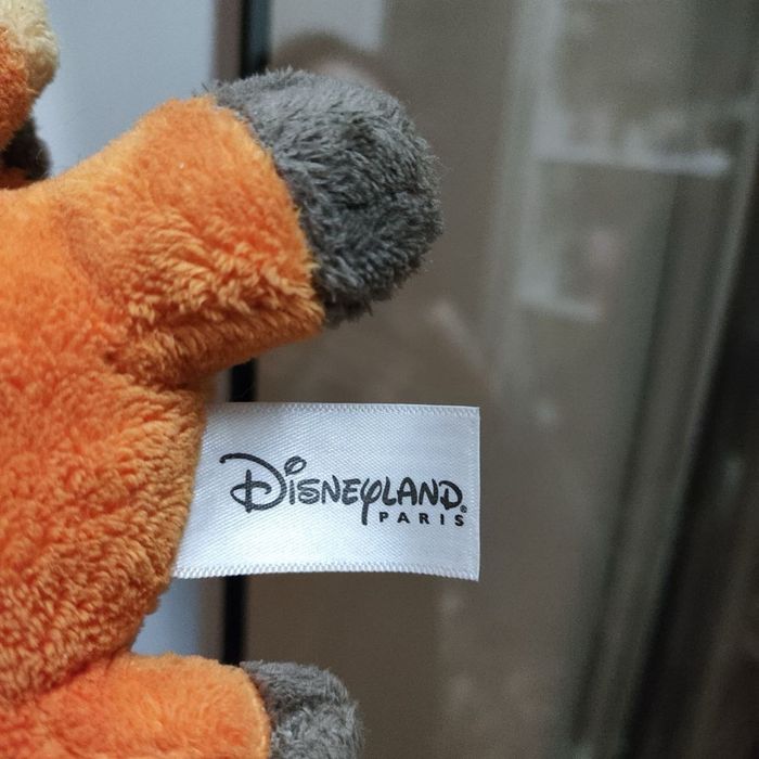 Рідкісна колекційна іграшка Лисеня Тод (Disney) з Disneyland Paris