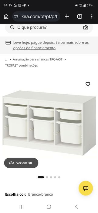 Conjunto móveis criança