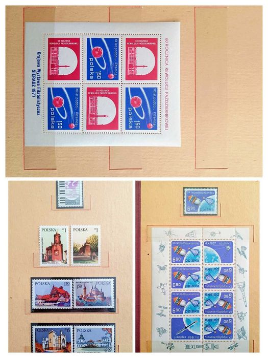 Klaser jubileuszowy Tom XII+ znaczki** - rok 1976-77