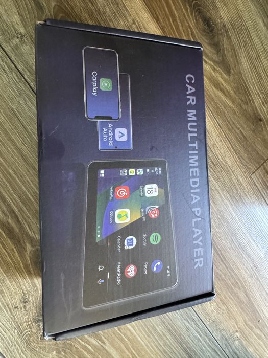 Ekran android auto, Carplay, 7" do motocykla