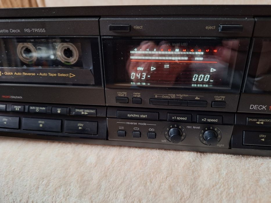 Magnetofonowe Technics RS-TR555