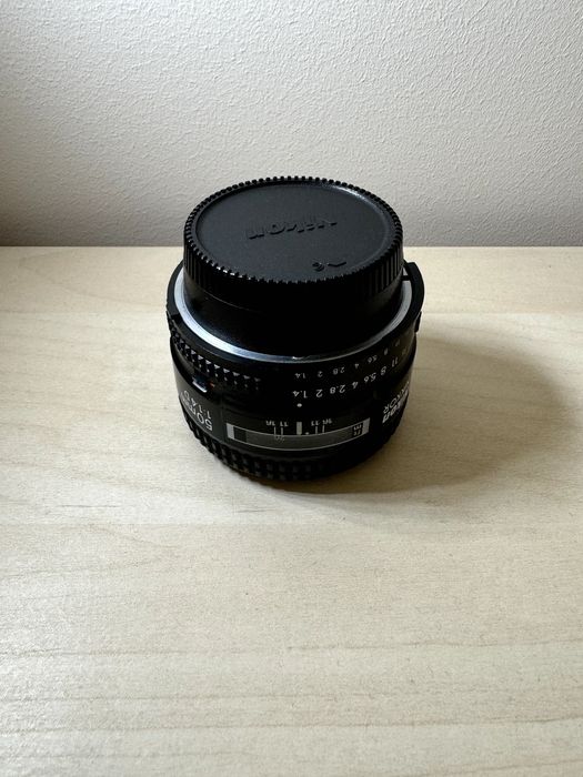 Nikon 50mm f/1.4 AF-D - Objectiva NIKKOR + filtro ND variável