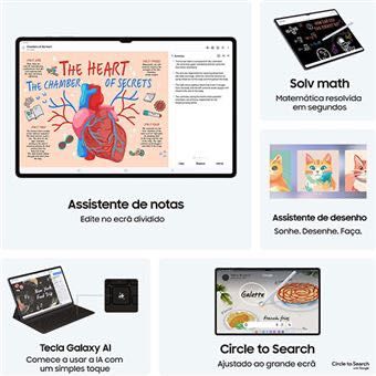 Tablet Samsung Galaxy Tab S10 Ultra (512 GB)- novo, 3 anos de garantia