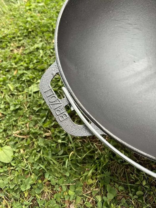 Казан 6️л-1️5️ чавунний чугунный азійський азиатский Brizoll з кришкою