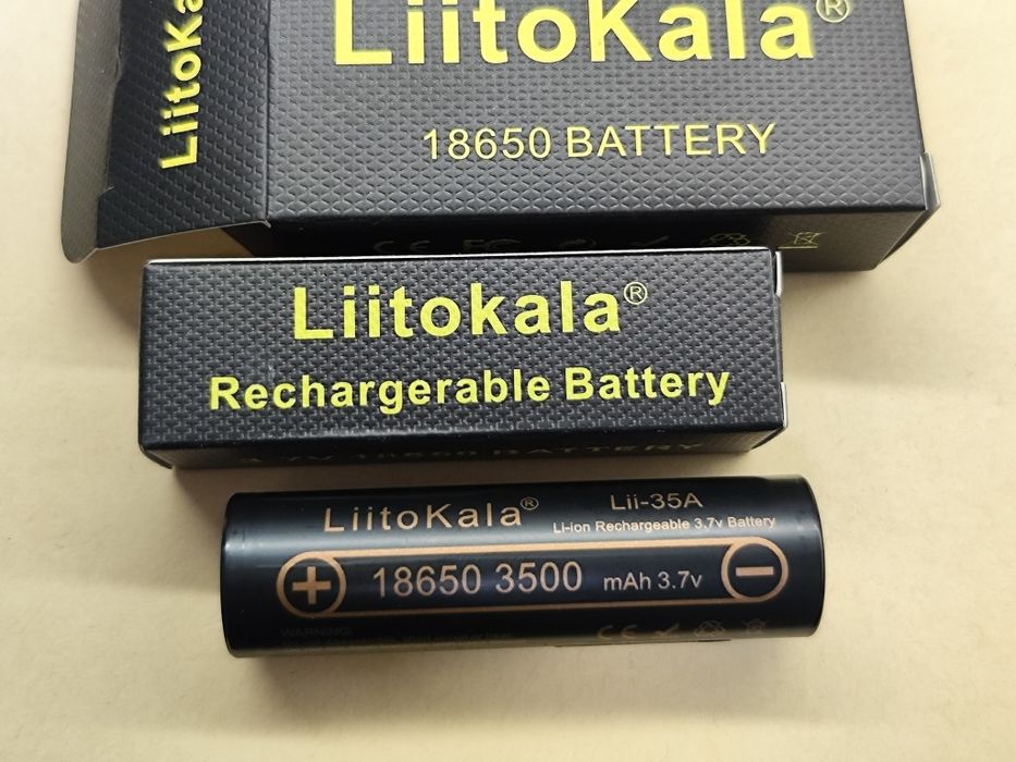 Аккумулятор 18650 LiitoKala  3500mAh