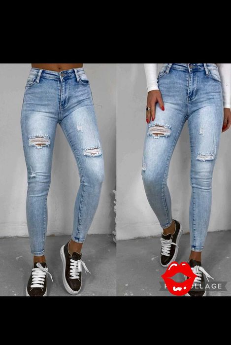 Spodnie jeans roz 34 / XS