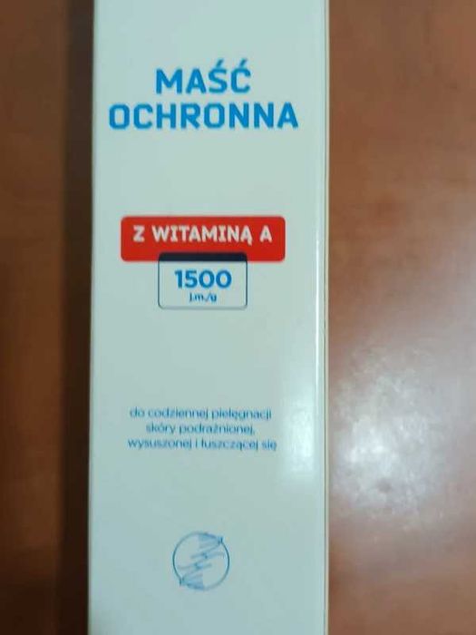 Maść ochronna z witaminą A skóra przesuszona łuszcząca się podrażniona