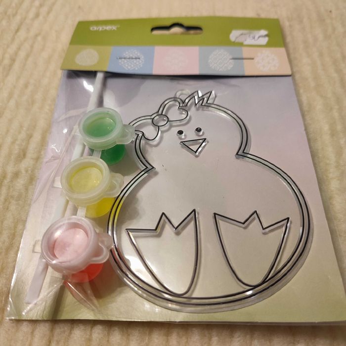 Witraż do pomalowania