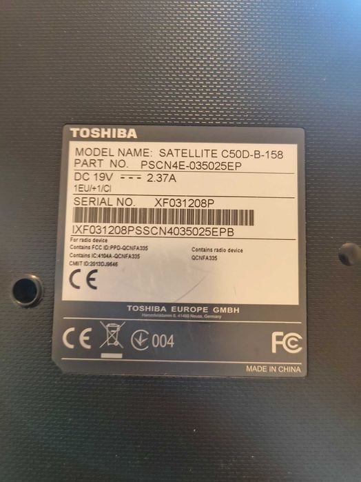 Toshiba Satellite C50D-B | Excelente estado | Ler descrição (Lento)