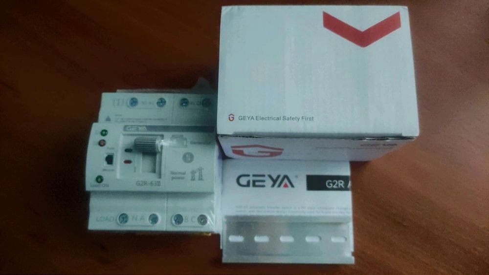 (АВР) Автомат введення резерву 3 фази 63 А GEYA G2R-63 4P