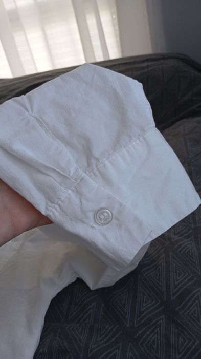 Biała koszula oversize