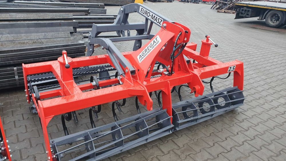 Agregat Uprawowo-siewny Euro-masz 2.5m 2.7m 3.0m