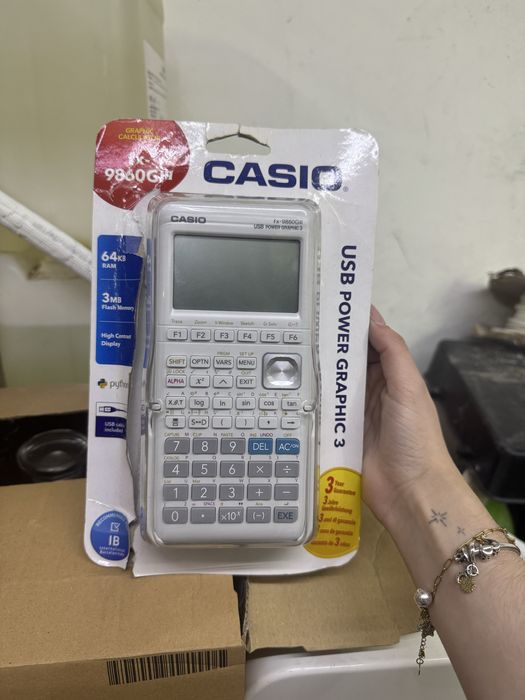 Calculadora gráfica casio