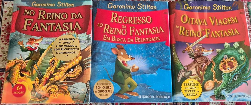 Conjunto "Viagens no reino da Fantasia" (Nº1 e Nº8)