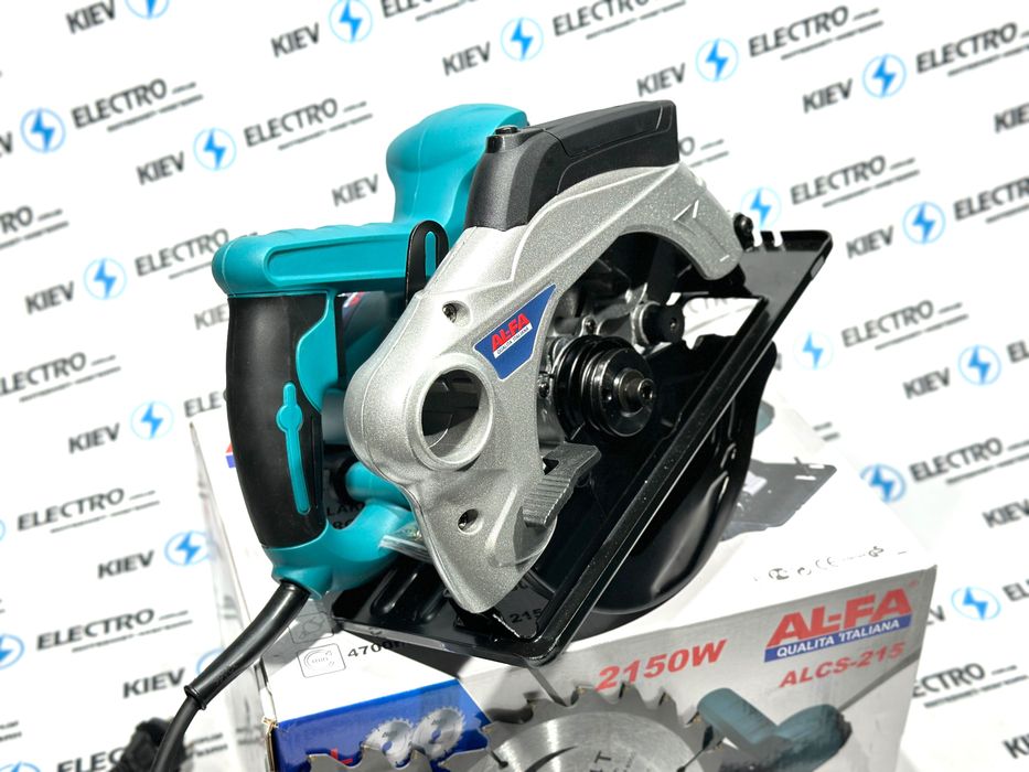 Пила дисковая циркулярная AL-FA ALCS-215 (2 диска;2150w;Лазер)