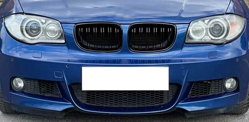 Nerki grill atrapa Czarny do BMW E81 E82 E87 E88 LCI LIFT 2007/2011