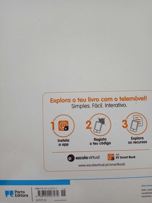 "Evi"Manual de Educação Visual 5/6 anos Porto Editora
