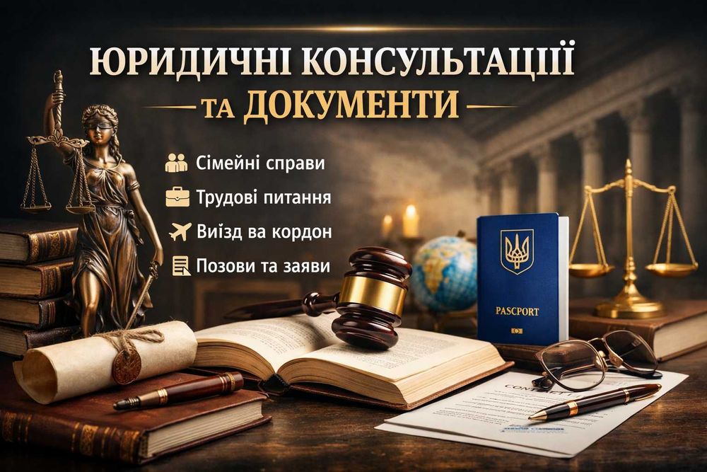 Студент 4 курсу юридичного факультету. Надаю безкоштовні консультації