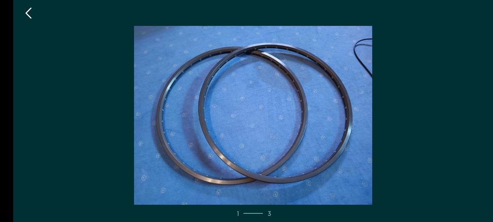 Mavic X517 szare 36otw NOS retro