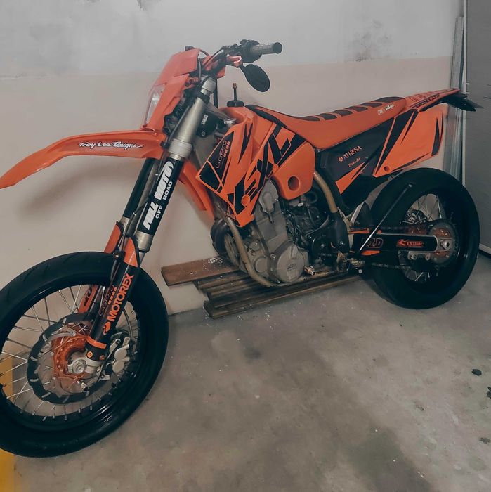 KTM 450 EXC.    Super motard