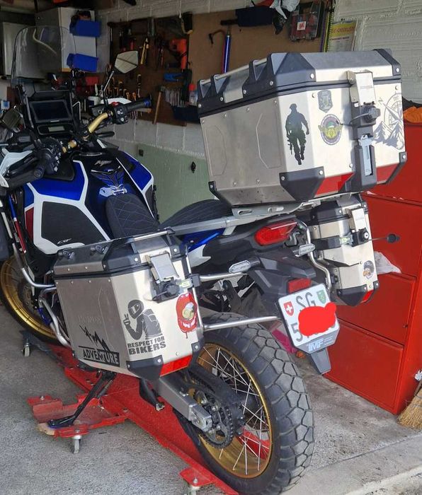 Malas e top case Honda África twin 1100