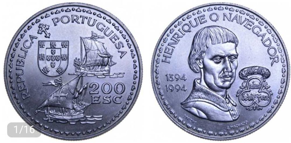 Moedas de 200$00 escudos Portuguesas de coleção

2 €