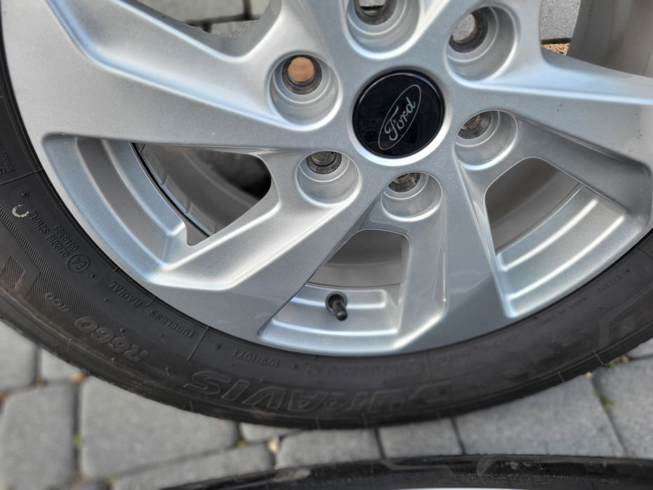 Kola letnie BRIDGESTONE ford custom 25r , idealne, jak nowe 215/65/16C