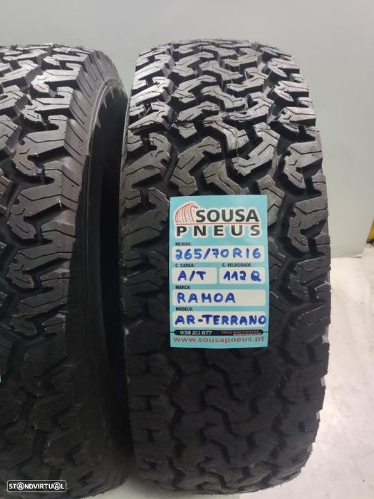 2 pneus novos  nelcaf 265-70r16 Oferta da entrega  260 euros