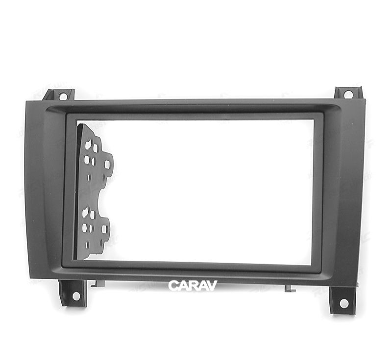 MOLDURA ADAPTADOR PRETO PARA RADIO 2-DIN MERCEDES CLASE SLK R171