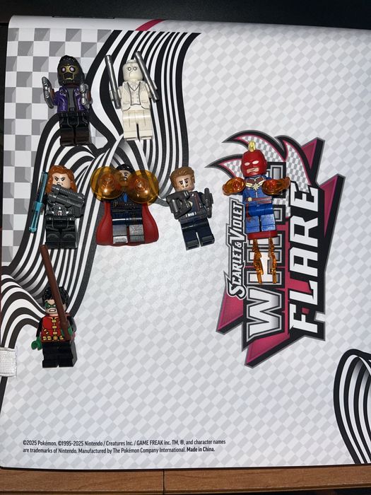 Lego Marvel,DC minifigures