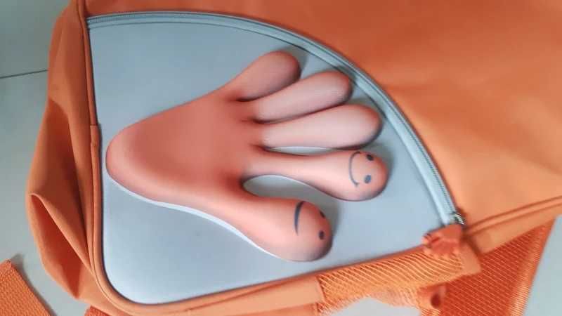 Fajny pomarańczowy Plecak