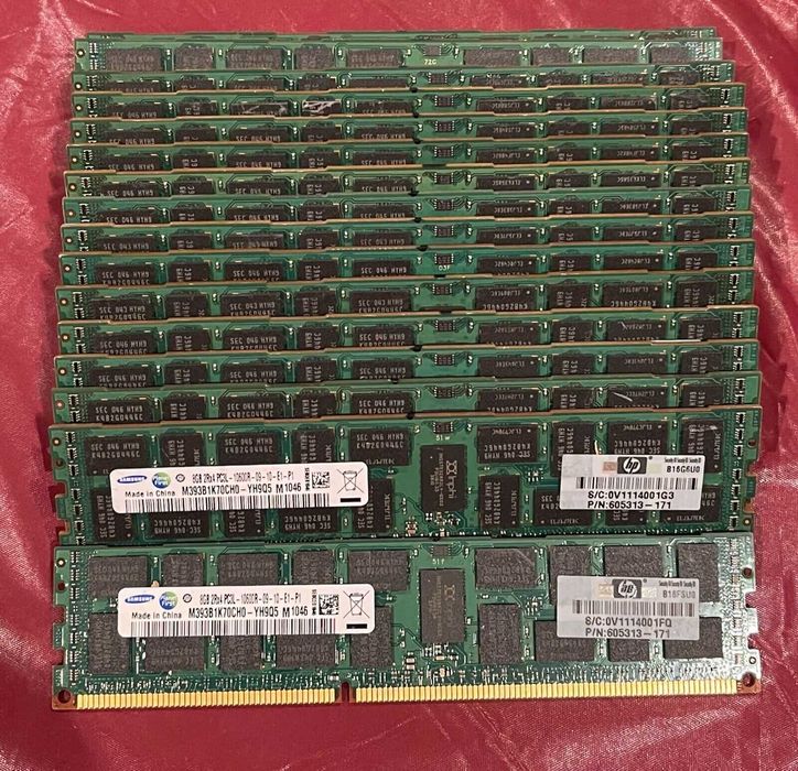 Серверная DDR3 4Gb 10600R  / 8Gb 10600R 1333MHz ECC REG