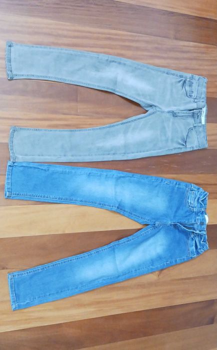 4 Calças de ganga para criança  - 7/8 anos