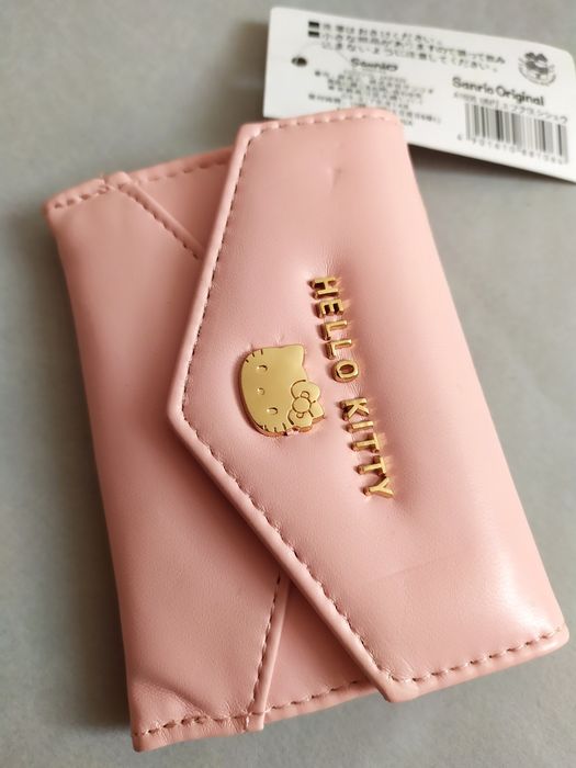 SANRIO Hello Kitty женский мини кошелёк японский розовый гаманець