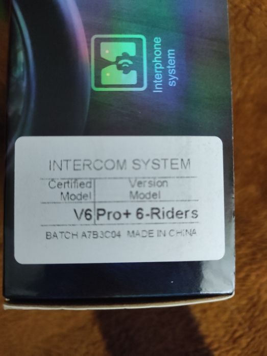 Мото гарнітура EJEAS V6Pro+  на 6 райдерів