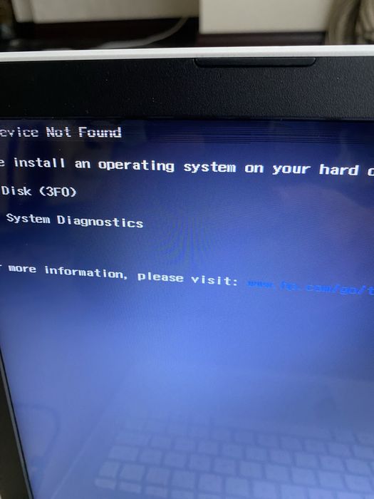 Ноутбук на зарчасти hp