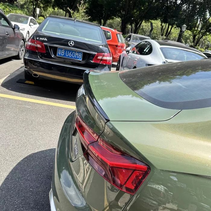 Audi A5 F5 Lotka Spoiler Dokładka 3/5 Drzwi Czarny Połysk