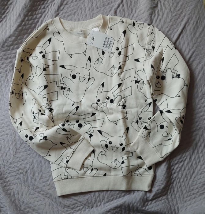 Bluza 134 140 H&M Pokemon Pikatchu