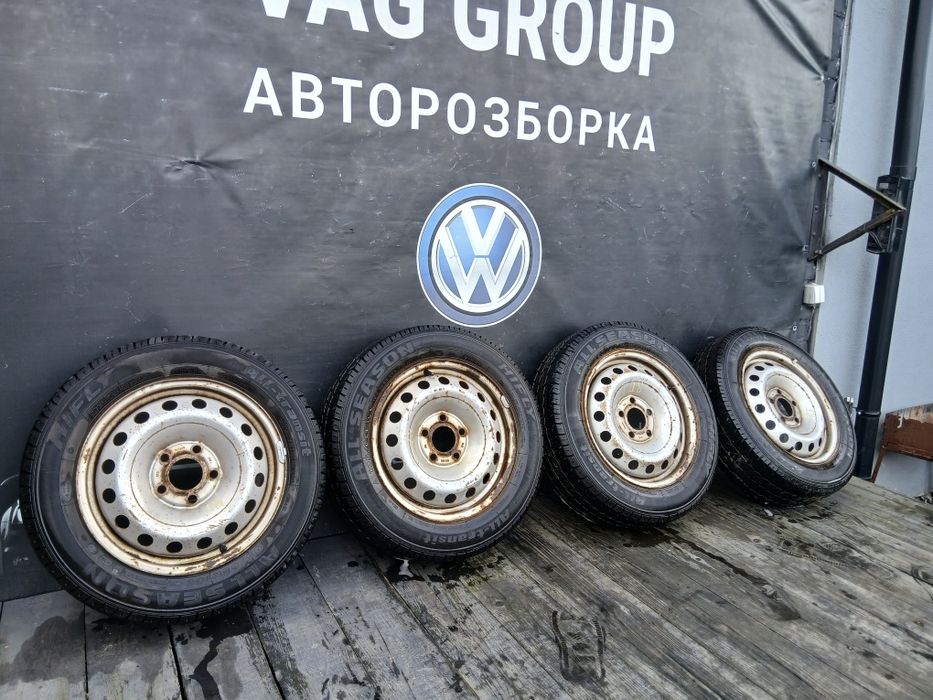 Диски з резиною R16 5*120 на Рено Трафік Диски Трафік Резина ком