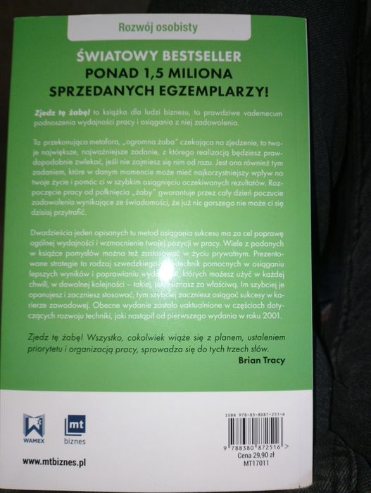 Zjedz tę żabę Brian Tracy