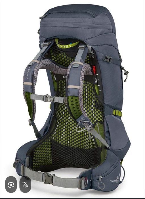 Mochila Osprey Cinza - Aventura e Conforto!